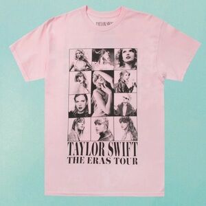 🆕 Authentic Merch - Taylor Swift The Eras Tour Pink T-Shirt